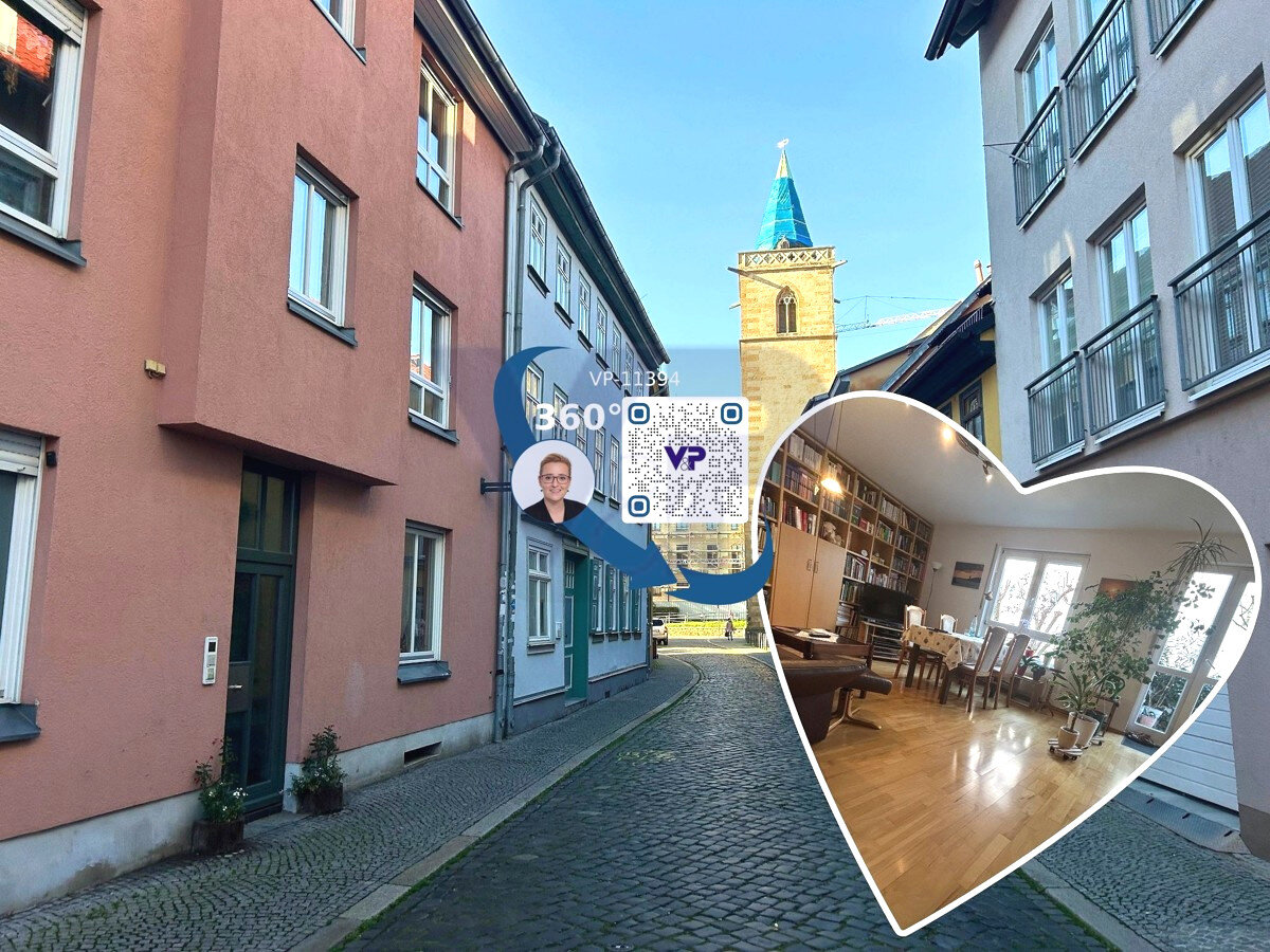 Wohnung zum Kauf 364.000 € 4 Zimmer 99,2 m²<br/>Wohnfläche 1.<br/>Geschoss Altstadt Erfurt 99084