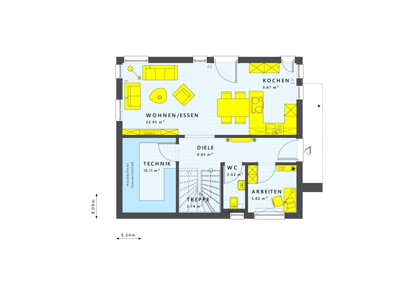 Einfamilienhaus zum Kauf provisionsfrei 460.350 € 5 Zimmer 125 m²<br/>Wohnfläche 1.500 m²<br/>Grundstück Ebneth Burgkunstadt 96224