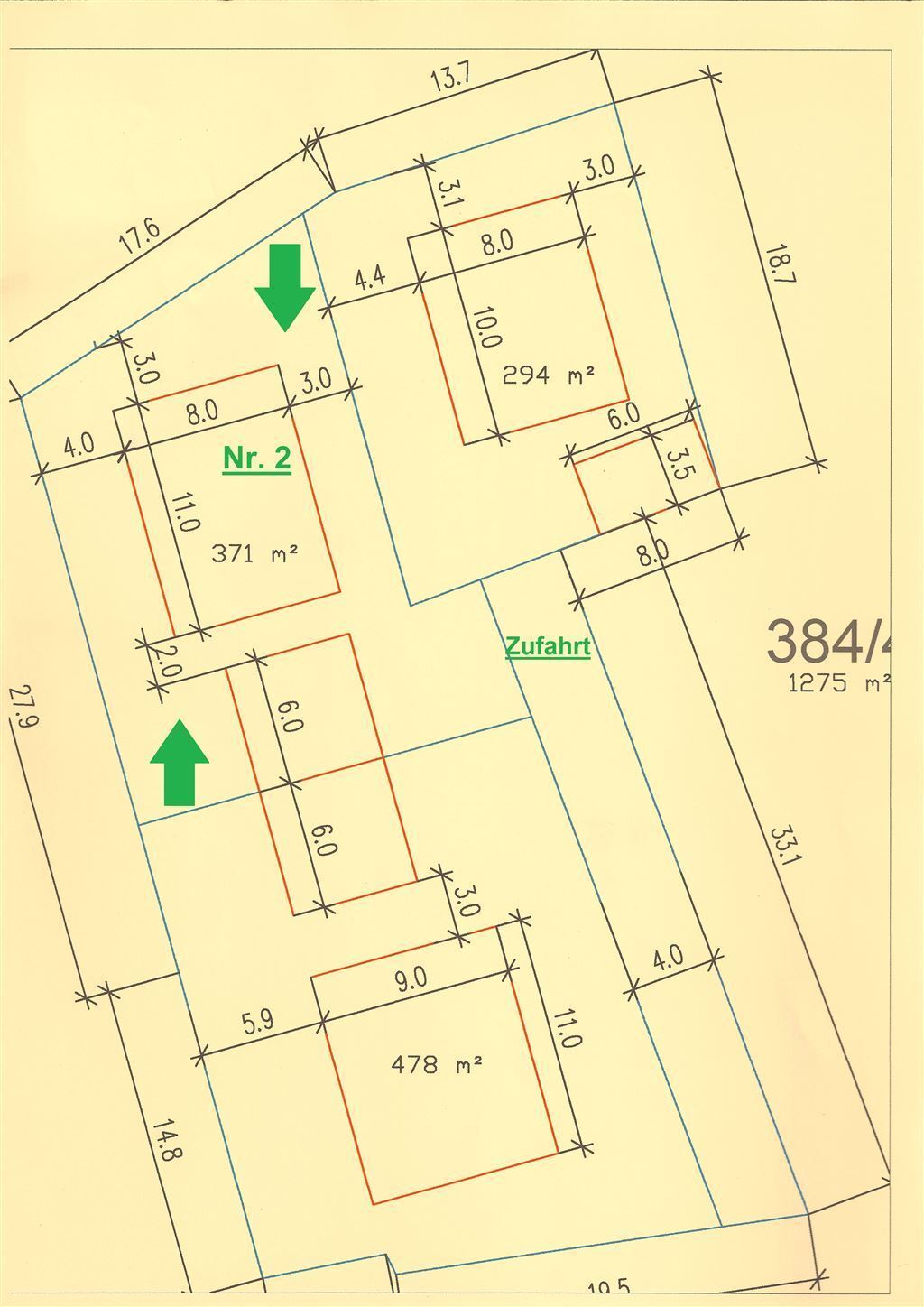 Grundstück zum Kauf 129.990 € 414 m²<br/>Grundstück Tannenberg Burggen 86977