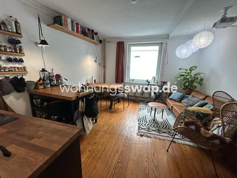 Apartment zur Miete 640 € 2 Zimmer 42 m²<br/>Wohnfläche EG<br/>Geschoss St.Pauli 22767