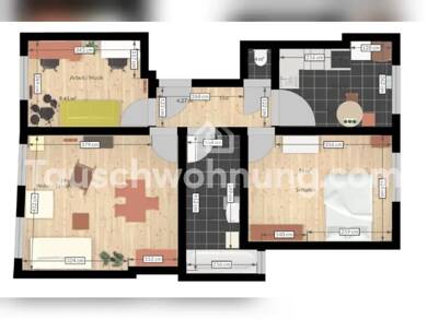 Wohnung zur Miete Tauschwohnung 668 € 2,5 Zimmer 63 m² Otterndorf Hamburg 20359