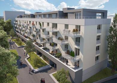 Wohnung zum Kauf - Neubau provisionsfrei als Kapitalanlage geeignet 360.000 € 2 Zimmer 55 m² Friedingen 84 Singen (Hohentwiel) 78224