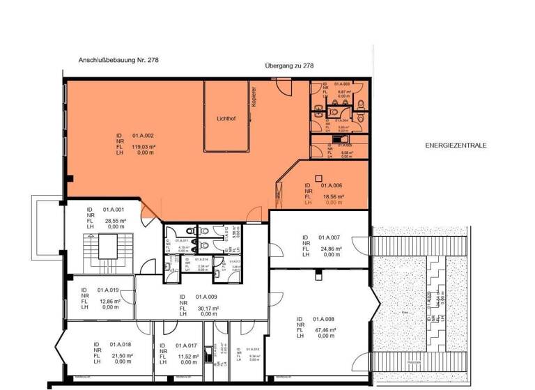 Bürofläche zur Miete 2 € 738,7 m² Bürofläche teilbar ab 250 m² Kimplerstraße 278-296 Fischeln Krefeld 47807