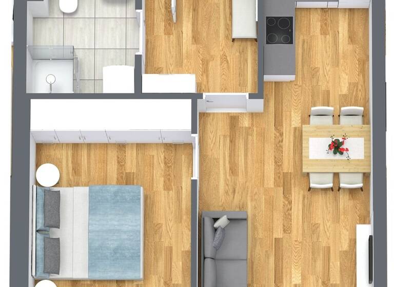 Wohnung zum Kauf 157.250 € 2 Zimmer 40,5 m² Feldgasse Feldkirchen in Kärnten 9560