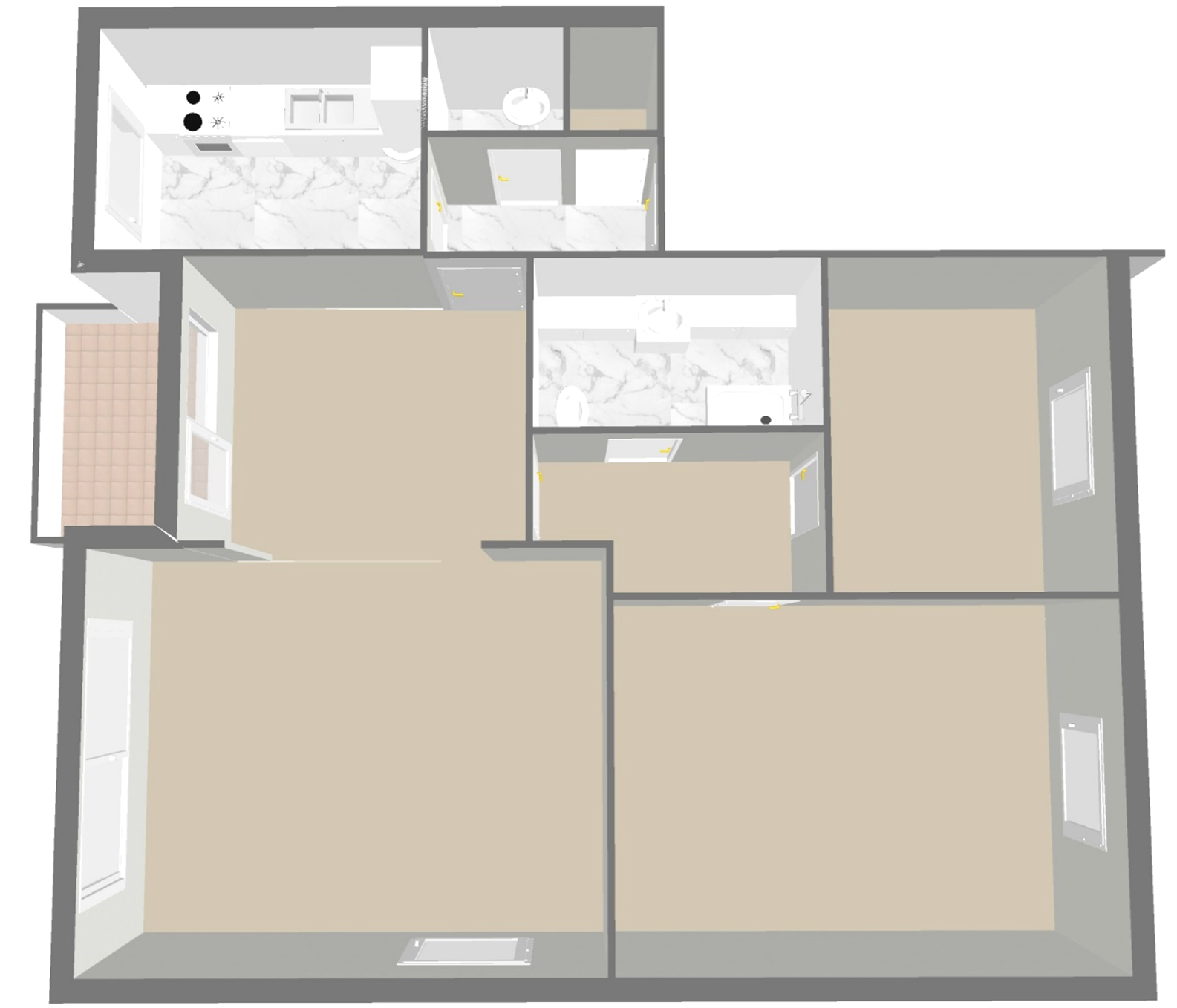 Wohnung zum Kauf 295.000 € 3 Zimmer 88 m²<br/>Wohnfläche EG<br/>Geschoss ab sofort<br/>Verfügbarkeit Wentorf bei Hamburg 21465