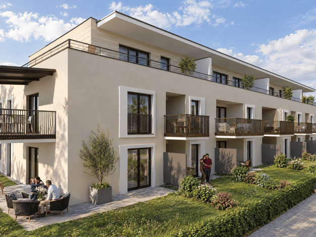 Terrassenwohnung zum Kauf - Neubau provisionsfrei 341.880 € 2 Zimmer 65,1 m² 2 Geschosse frei ab 01.11.2027 Winhöring Winhöring 84543