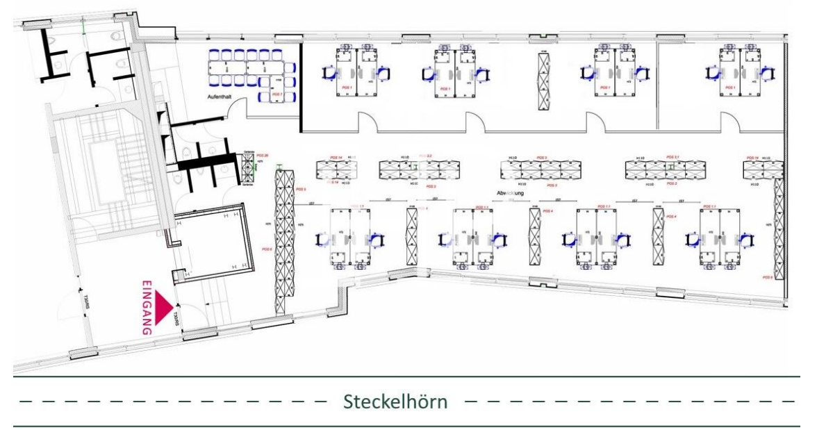 Büro-/Praxisfläche zur Miete 23 € 271 m²<br/>Bürofläche ab 271 m²<br/>Teilbarkeit Hamburg - Altstadt Hamburg 20457