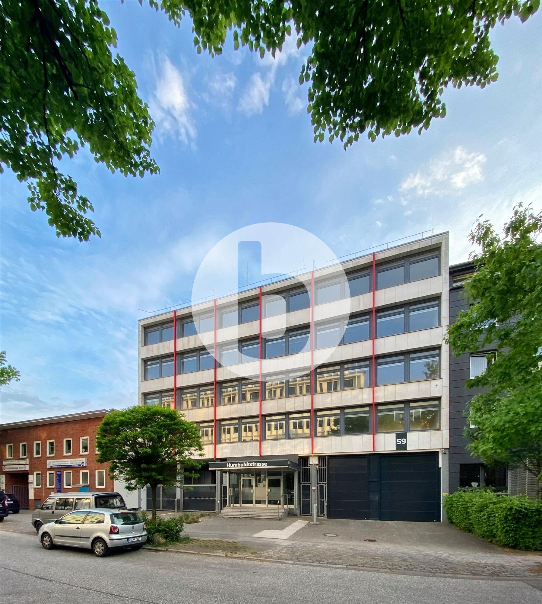 Bürogebäude zur Miete 16 € 306 m²<br/>Bürofläche Barmbek - Süd Hamburg 22083