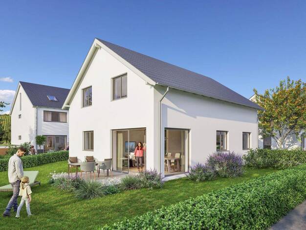 Einfamilienhaus zum Kauf - Neubau provisionsfrei 755.000 € 4 Zimmer 150 m² 360 m² Grundstück Buchbergstraße 9 Bermatingen 88697