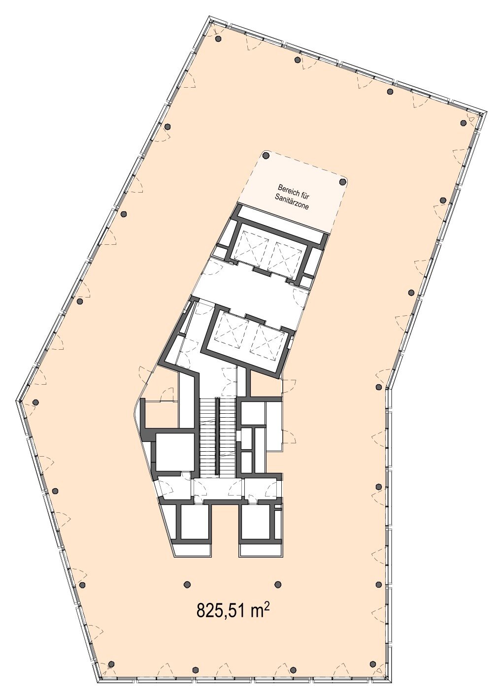 Bürofläche zur Miete 825,5 m²<br/>Bürofläche Linz Linz 4020