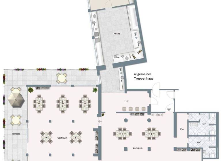 Restaurant zum Kauf 525.000 € 390 m² Gastrofläche Waldkraiburg 84478