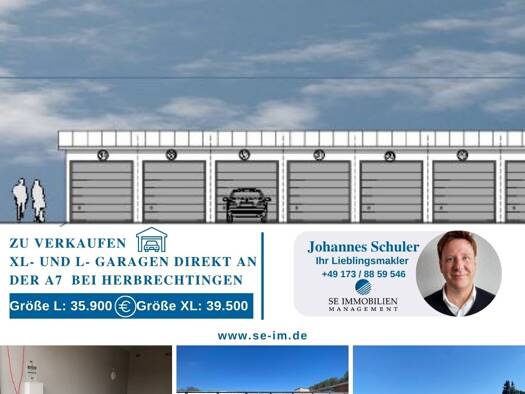 Garage zum Kauf - Erstbezug provisionsfrei 35.900 € Industriepark Herbrechtingen 89542