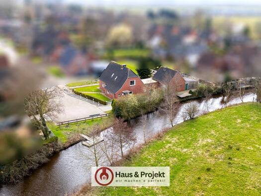 Einfamilienhaus zum Kauf 229.000 € 5 Zimmer 120 m² 764 m² Grundstück Uthwerdum Südbrookmerland / Uthwerdum 26624