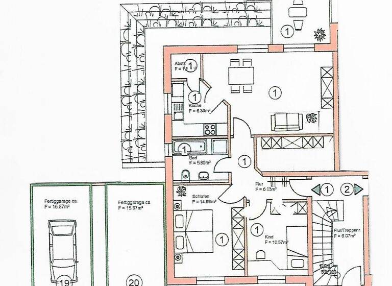 Wohnung zum Kauf 242.000 € 3 Zimmer 80,6 m² frei ab sofort Losheim Losheim am See 66679