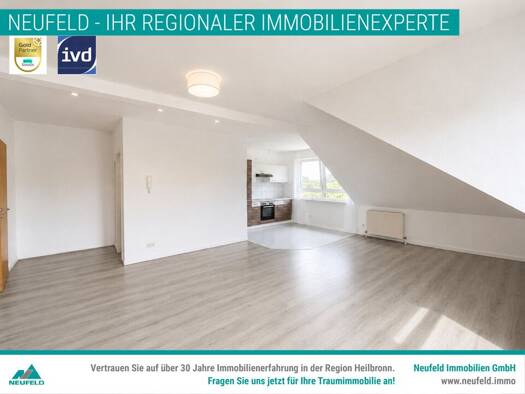 Studio zur Miete 680 € 1 Zimmer 37 m² Plattenwald Bad Friedrichshall 74177