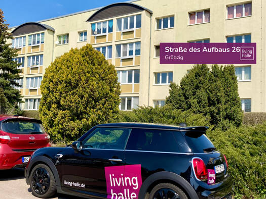 Wohnung zur Miete 240 € 2 Zimmer 49,2 m² 2. Geschoss Straße des Aufbaus 26 Gröbzig 06388