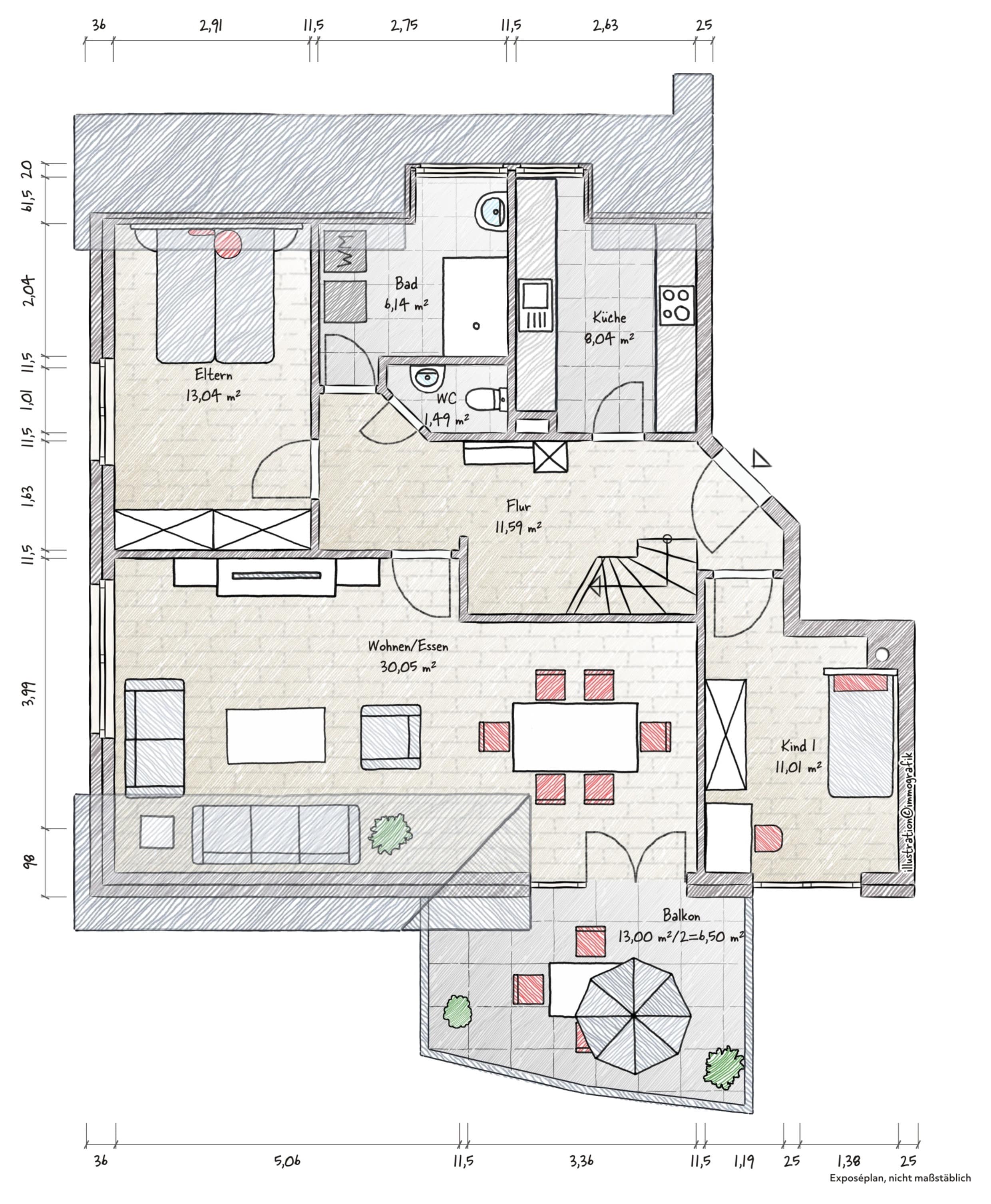 Maisonette zum Kauf 489.000 € 5 Zimmer 118,5 m²<br/>Wohnfläche ab sofort<br/>Verfügbarkeit Am Aalfang Ahrensburg 22926