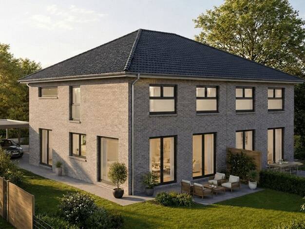 Doppelhaushälfte zum Kauf - Erstbezug 578.648 € 4 Zimmer 120 m² 412 m² Grundstück Sasel Hamburg 22393