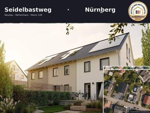 Reihenendhaus zum Kauf - Erstbezug provisionsfrei 699.334 € 6 Zimmer 149 m² 320 m² Grundstück frei ab sofort Seidelbastweg Worzeldorf Südliche Außenstadt 90455