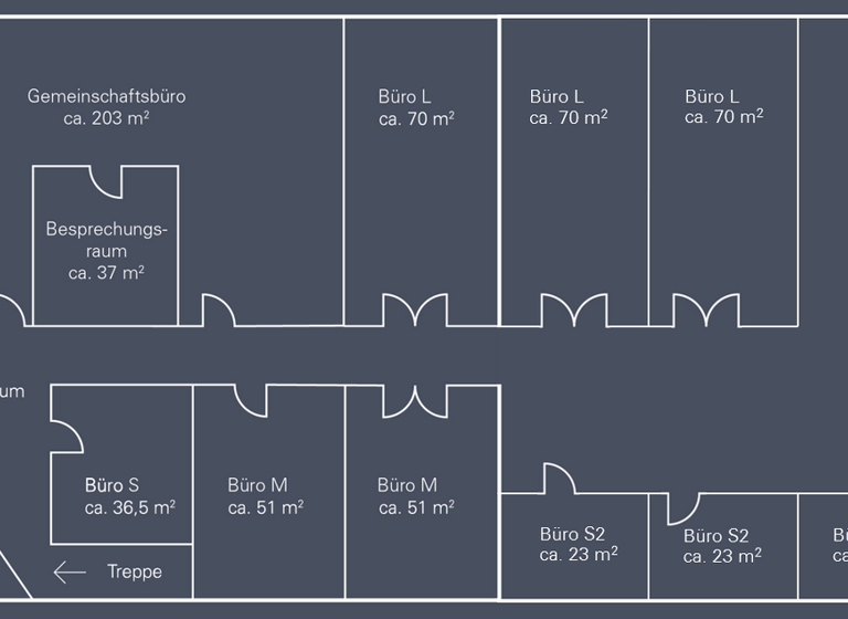 Bürofläche zur Miete provisionsfrei 1.250 € 77 m² Bürofläche Wahlwiesenstraße Steinheim Steinheim an der Murr 71711