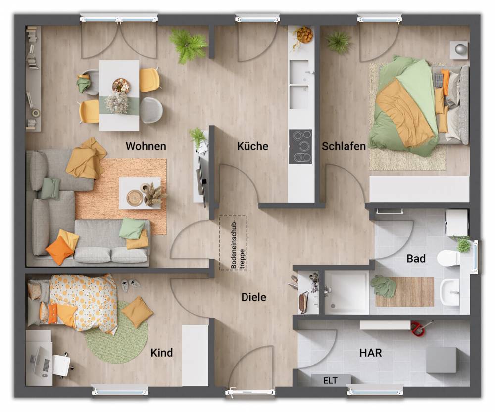 Einfamilienhaus zum Kauf 263.194 € 4 Zimmer 77 m²<br/>Wohnfläche 532 m²<br/>Grundstück Hartmannsdorf 07613