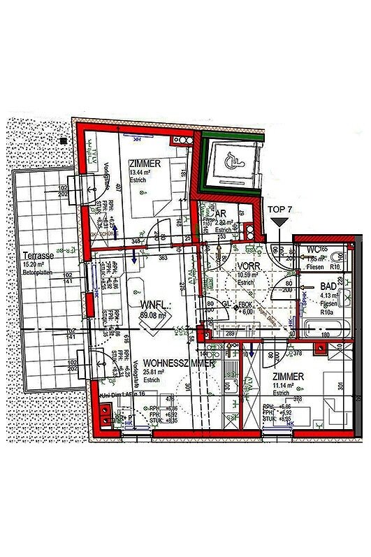 Wohnung zur Miete 820 € 69,1 m²<br/>Wohnfläche Hauptstraße 18/7 Karlstein/Th. 3822