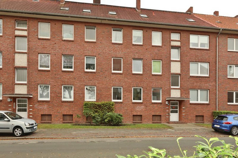 Wohnung zur Miete 270 € 2 Zimmer 43 m²<br/>Wohnfläche 1.<br/>Geschoss Heppens Wilhelmshaven-Heppens 26384