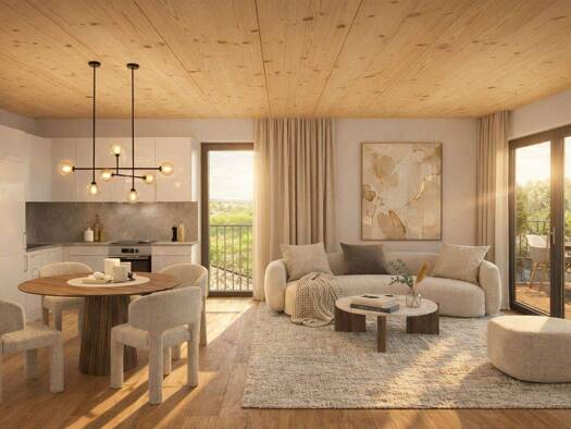 Wohnung zum Kauf - Erstbezug provisionsfrei 319.000 € 2 Zimmer 51,7 m² EG Peißenberg Peißenberg 82380