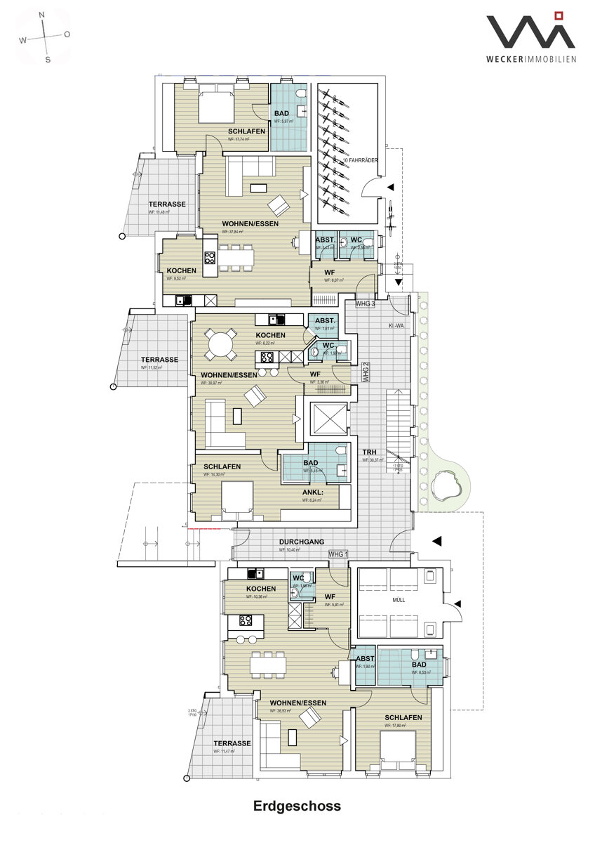 Wohnung zum Kauf als Kapitalanlage geeignet 337.700 € 2 Zimmer 86,8 m²<br/>Wohnfläche Zur Mühle 2 Müllenbach Marienheide 51709