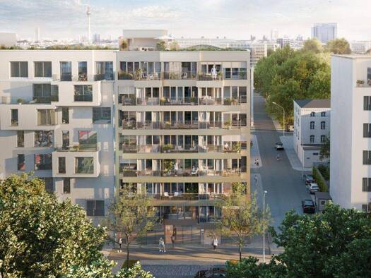 Wohnung zum Kauf - Neubau 1.039.000 € 2 Zimmer 62,1 m² 7. Geschoss Boyenstraße 38 Mitte Berlin 10115