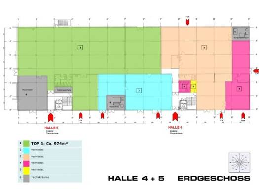 Produktionshalle zur Miete provisionsfrei 974 m² Lagerfläche Industriestrasse 6 Hutthurm 94116