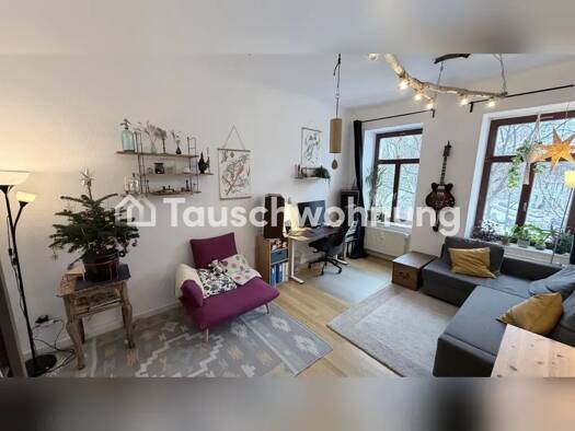 Wohnung zur Miete Tauschwohnung 600 € 2,5 Zimmer 67 m² 2. Geschoss Connewitz Süd 04277