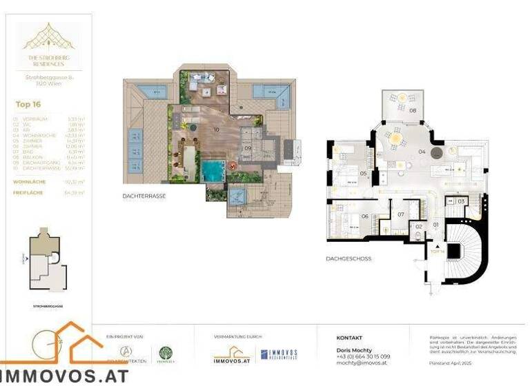Wohnung zum Kauf - Erstbezug 945.000 € 3 Zimmer 92,3 m² Wien 13.,Hietzing 1120