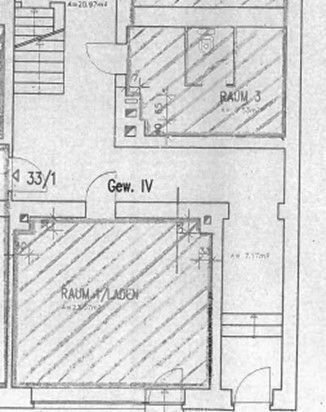 Laden zur Miete 180 € 2 Zimmer 32,8 m²<br/>Verkaufsfläche Reißiger Straße 33 Bahnhofsvorstadt Plauen 08525