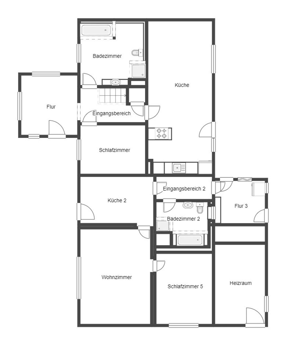 Immobilie zum Kauf als Kapitalanlage geeignet 195.000 € 6 Zimmer 146 m²<br/>Fläche 1.589,1 m²<br/>Grundstück Jessin Grimmen 18507