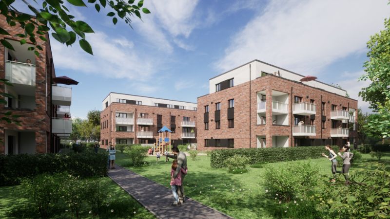 Wohnung zur Miete 1.699 € 3 Zimmer 83,7 m²<br/>Wohnfläche Stonsdorfer Weg 2 Harksheide Norderstedt 22844