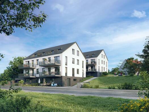 Wohnung zum Kauf - Erstbezug provisionsfrei 535.000 € 3 Zimmer 80,1 m² 1. Geschoss Burgberg Erlangen 91052