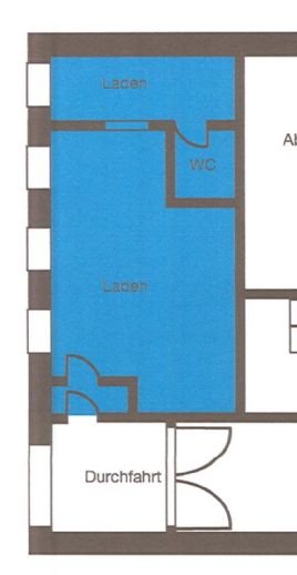 Laden zur Miete provisionsfrei 180 € 2 Zimmer 50 m²<br/>Verkaufsfläche Weißenfels Weißenfels 06667