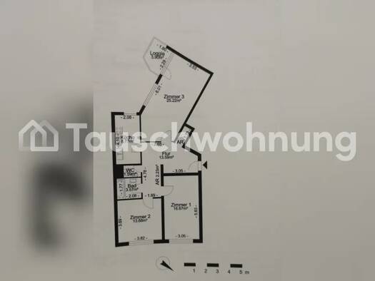 Wohnung zur Miete Tauschwohnung 870 € 3 Zimmer 90 m² 7. Geschoss Tegel Berlin 13435