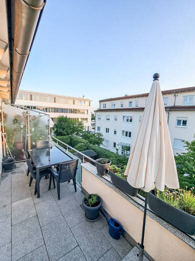 Wohnung zur Miete 960 € 3 Zimmer 82 m² Dachgeschoss frei ab 01.10.2025 Antonviertel Ingolstadt / Haunwöhr 85051