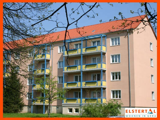 Wohnung zur Miete 470 € 3 Zimmer 65 m² EG Johannes-R.-Becher-Str. 21 Bieblach Gera 07546