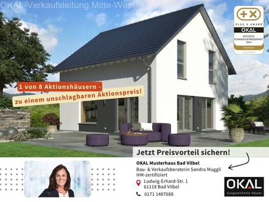 Einfamilienhaus zum Kauf provisionsfrei 471.349 € 5 Zimmer 135 m² 413 m² Grundstück Kaichen Niddatal 61194