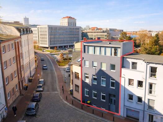 Mehrfamilienhaus zum Kauf 809.500 € 11 Zimmer 285,8 m² 150 m² Grundstück frei ab sofort Stadtmitte Mitte 18055