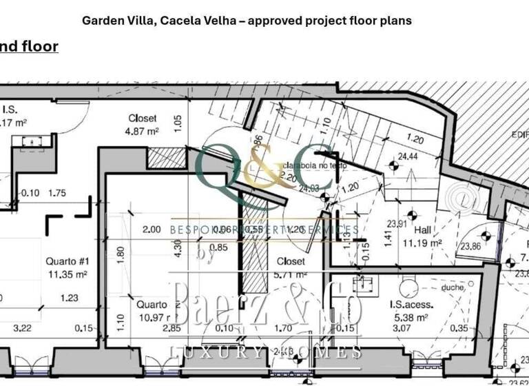 Stadthaus zum Kauf 1.200.000 € 107 m² 278 m² Grundstück vila nova de cacela
