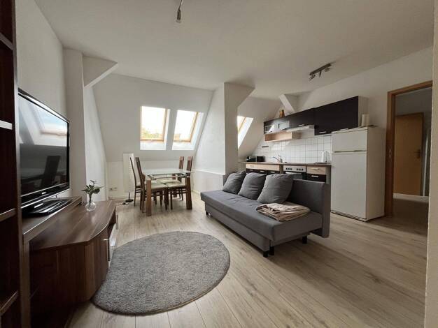Wohnung zur Miete 600 € 2 Zimmer 52,2 m² 4. Geschoss Huygensstraße 8 a Möckern Leipzig 04159