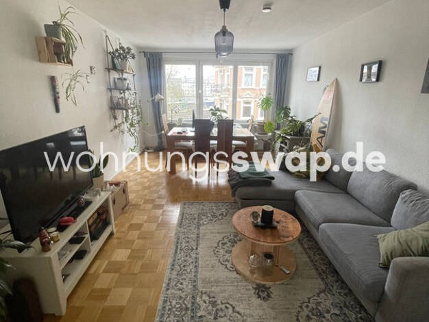 Wohnung zur Miete Tauschwohnung 860 € 3 Zimmer 68 m² 3. Geschoss Ottensen Hamburg 22765