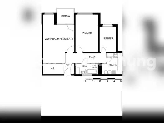 Wohnung zur Miete Tauschwohnung 433 € 2,5 Zimmer 75 m² 10. Geschoss Märkisches Viertel Reinickendorf 13439