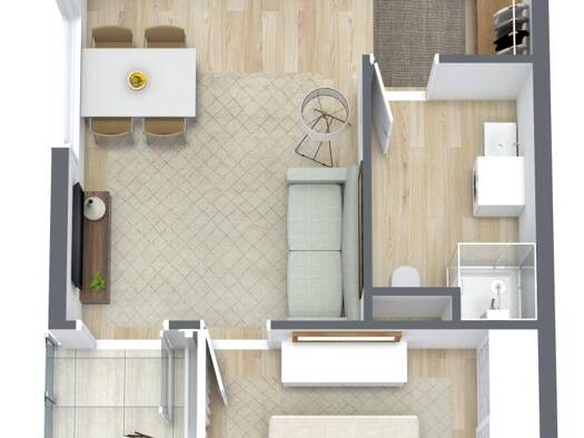 Wohnung zum Kauf - Erstbezug 228.318 € 2 Zimmer 38,8 m² 1. Geschoss Eggenberg Graz 8020