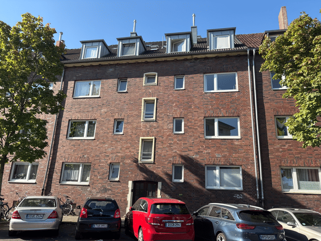 Wohnung zur Miete 750 € 1,5 Zimmer 51,4 m² 1. Geschoss Borsigstraße 9 Oberbilk Düsseldorf 40227
