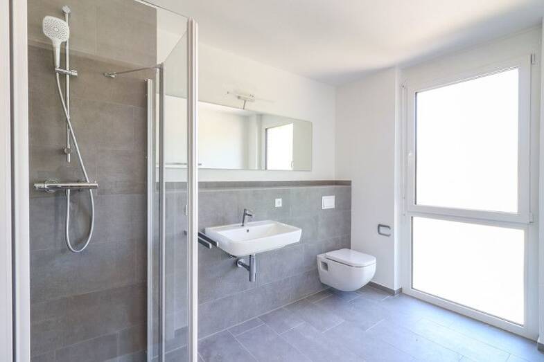 Wohnung zur Miete - Neubau 1.175 € 3 Zimmer 86 m² 2. Geschoss frei ab 01.06.2025 Eutighofer Straße 21 Äußere Weststadt Schwäbisch Gmünd 73525
